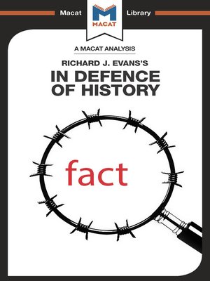 cover image of An Analysis of Richard J. Evans's In Defence of History